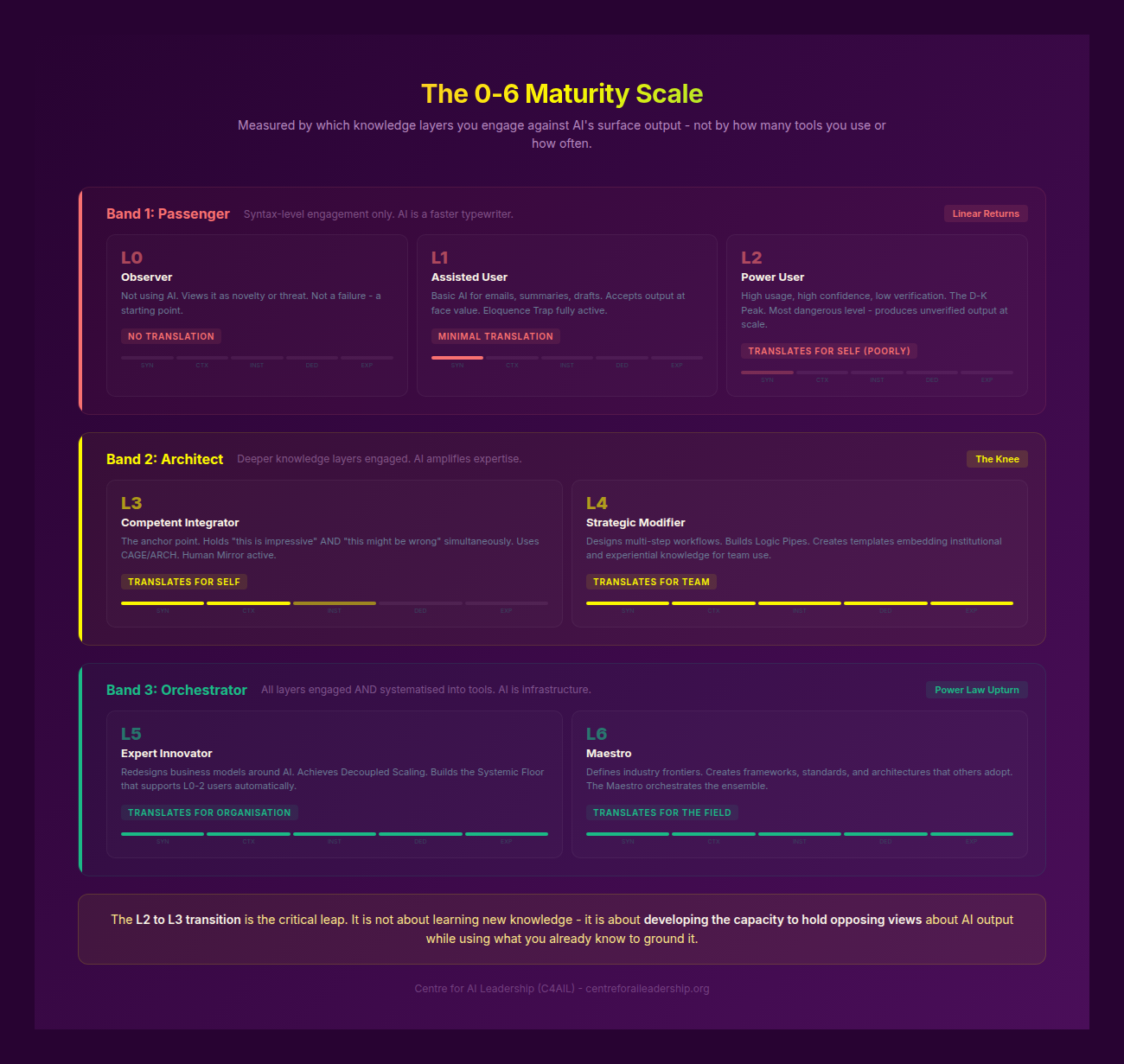The 0-6 Maturity Scale